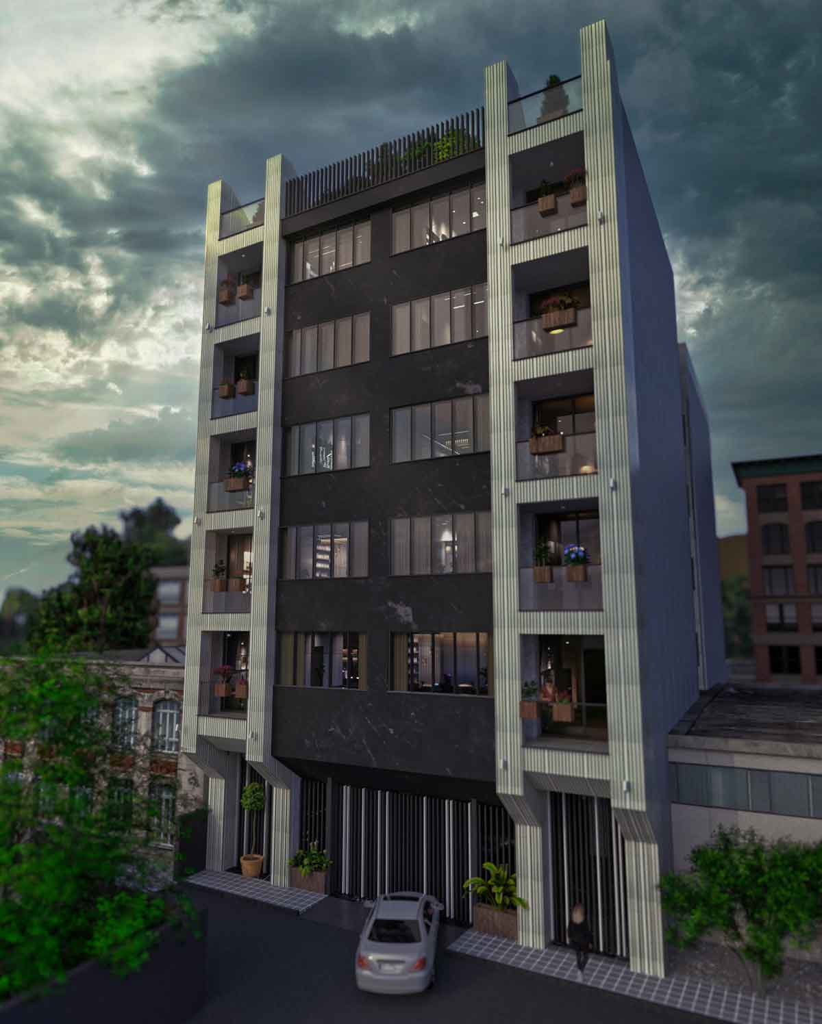 آپارتمان مسکونی 20 واحدی گلستان آپارتمان مسکونی 20 واحدی گلستان